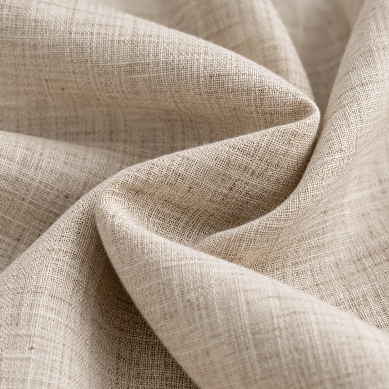 Woven fabric range in linen, cotton, rayon and blends